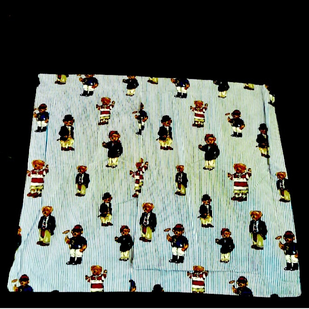 Polo Ralph Lauren Teddy Bears Stripped Pillow Sham